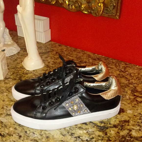 Steven By Steve Madden Shoes - *Steven Natural Comfort Cory Leather Sneakers